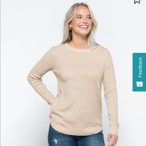 Size Small - Pink Clover Pullover Sweater